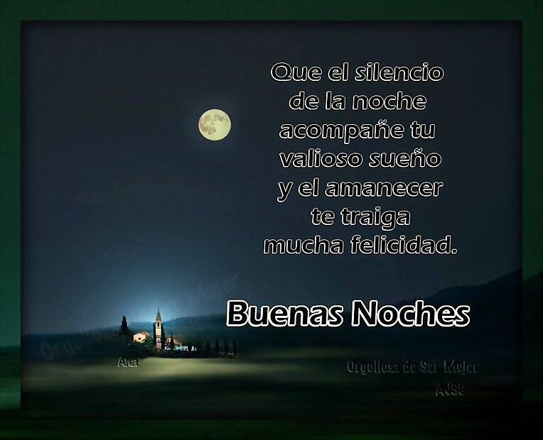 Buenas noches