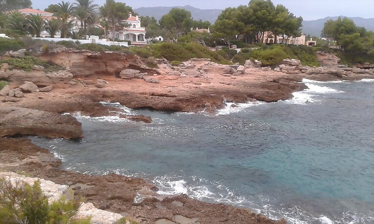 el mar calma