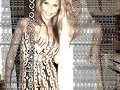 claire con su vestido jeje