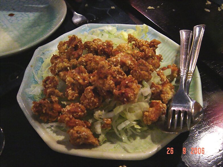 POLLO FRITO CON SESAMO