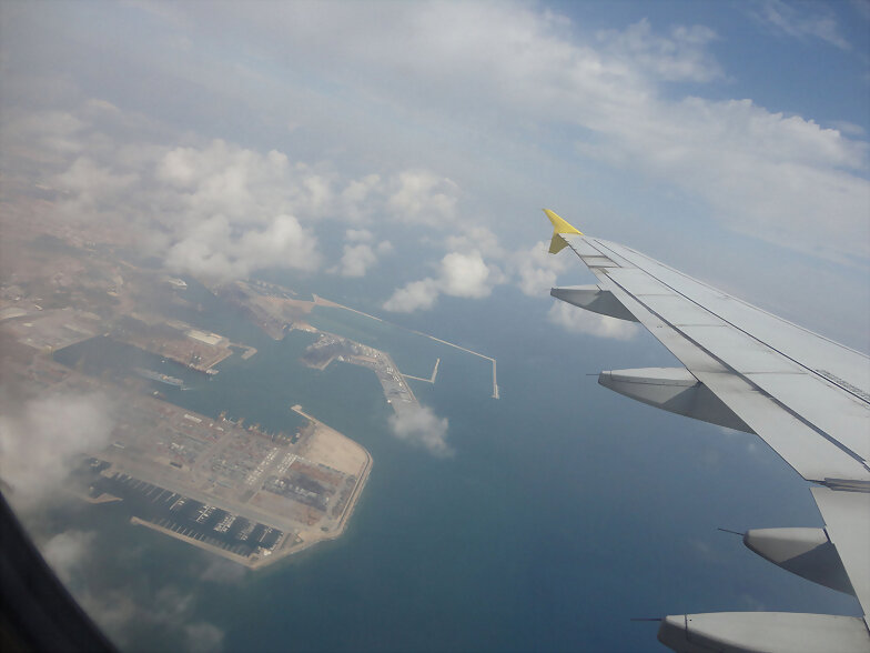 AEROPUERTO DE VALENCIA... DESDE EL CIELO
