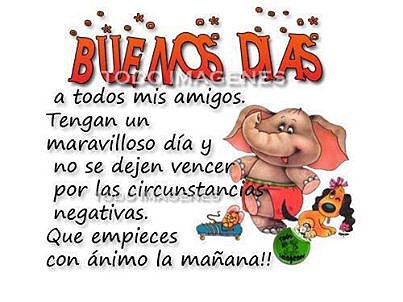 BUENOS DIAS