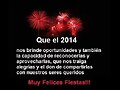 FELIZ A&Ntilde;O 2014