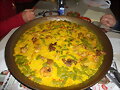 UNA SABROSA PAELLA CON AMIGOS AYER