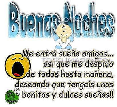 BUENAS NOCHES