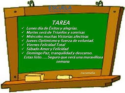 BUEN COMIENZO DE SEMANA