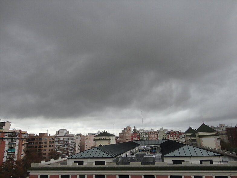 NUBES AMENAZANTES