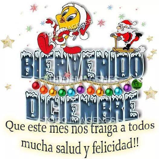BIENVENIDO DICIEMBRE