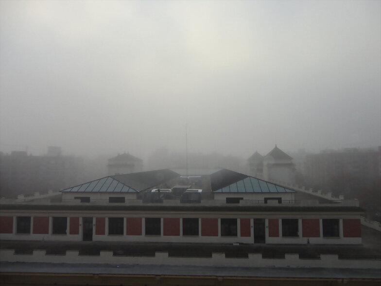 NIEBLA A LAS 9 DE LA MAÑANA