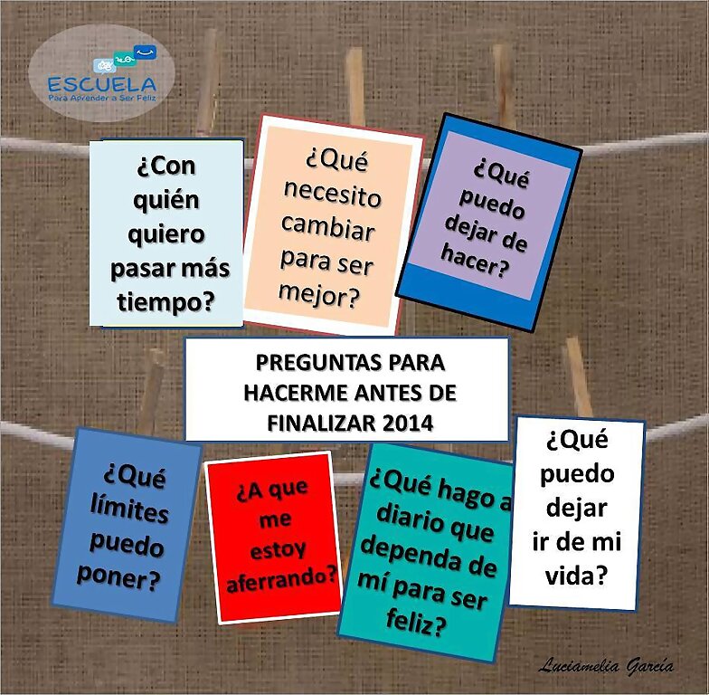 ANTES DE FINALIZAR 2014