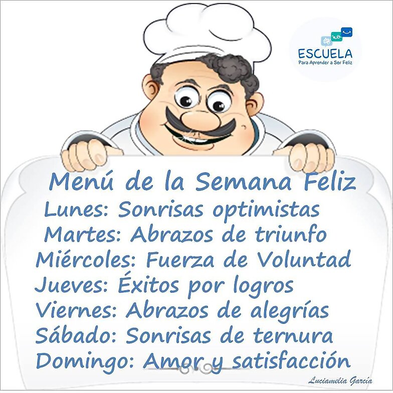 FELIZ INICIO DE SEMANA