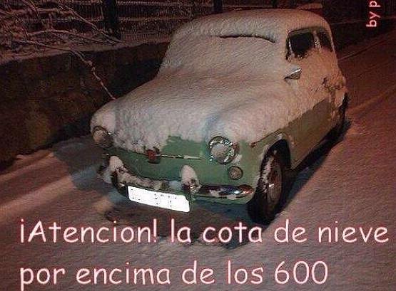 ¡QUE FRIOOOOOOOO!