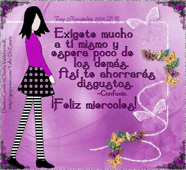 FELIZ MIERCOLES