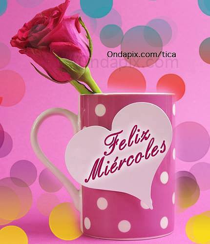 FELIZ MIERCOLES (CON MUCHISIMO CALOR)