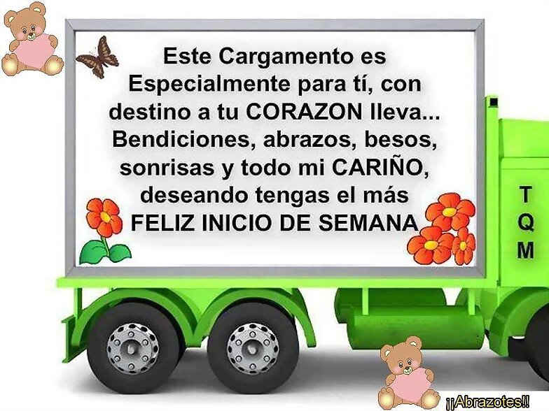 BUEN INICIO DE SEMANA