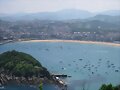 PLAYA DE LA CONCHA (desde el Monte Igueldo)