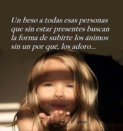 ABRAZOS Y BESOS