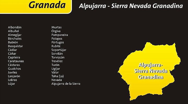 ALPUJARRAS - TREVELEZ - GRANADA
