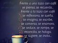 FELIZ MARTES... CON UN CAFE
