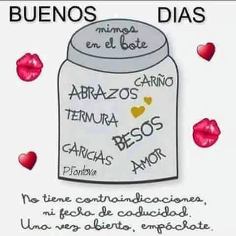 BUENOS DIAS. FELIZ SABADO