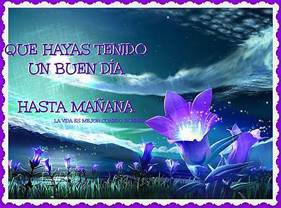 BUENAS NOCHES