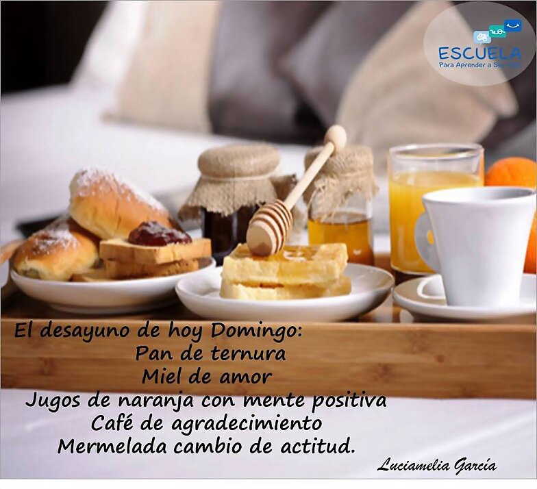 FELIZ DOMINGO... ¡EL DESAYUNO!