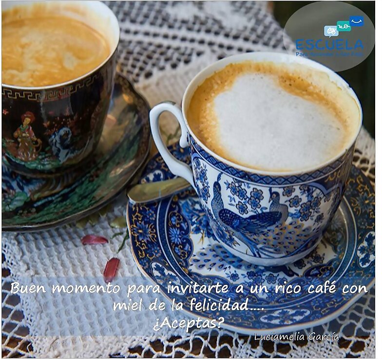 BUENOS DIAS. UN CAFE?