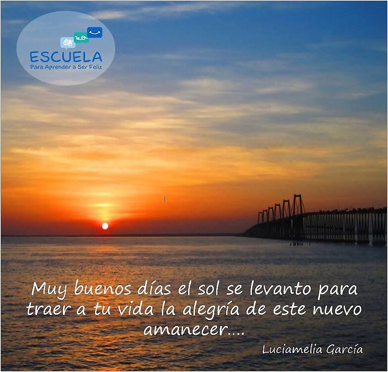 BUENOS DIAS Y FELIZ JUEVES