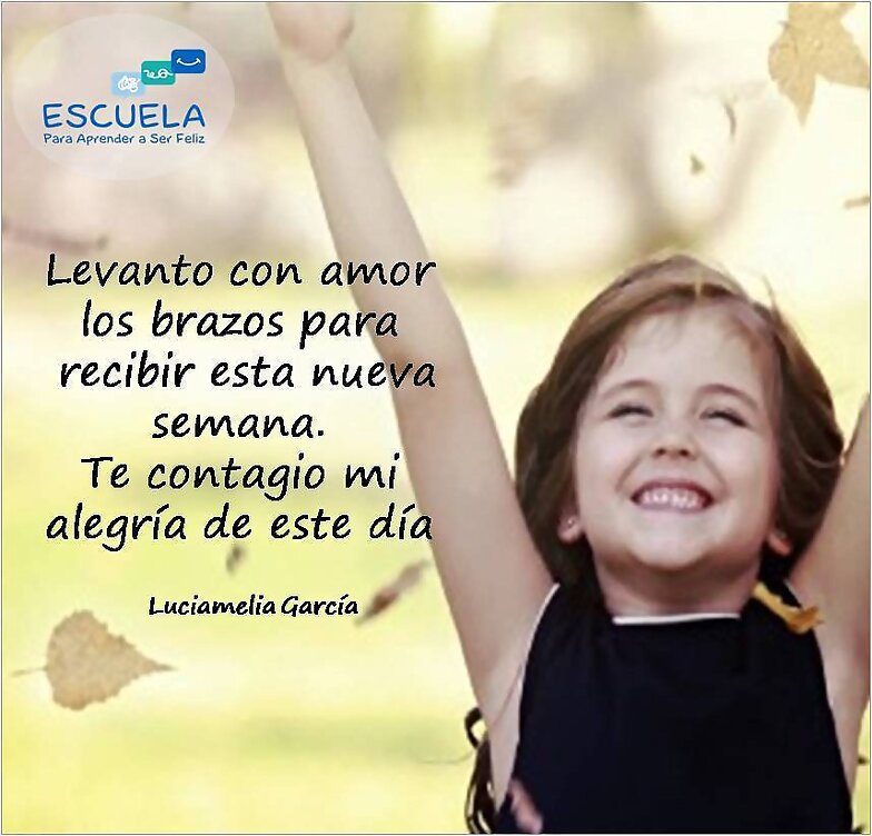 FELIZ INICIO DE SEMANA
