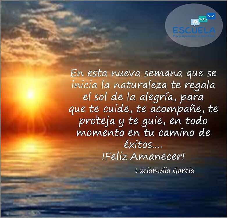 FELIZ INICIO DE SEMANA... Y CASI DE AÑO.