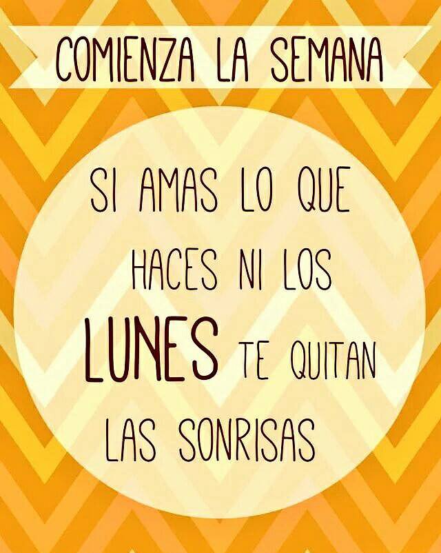 FELIZ COMIENZO DE SEMANA