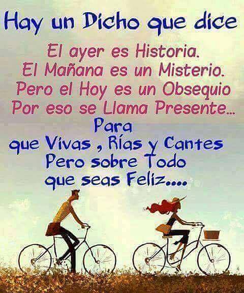 BUENOS DIAS. FELIZ JUEVES