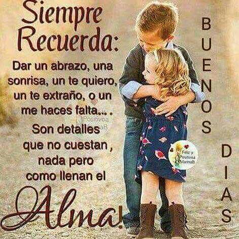 BUENOS DIAS. FELIZ MARTES