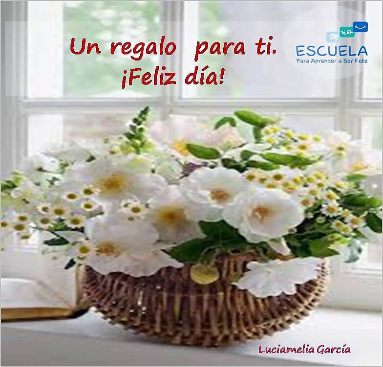 BUENOS DIAS. FELIZ LUNES