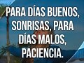 BUENOS DIAS. FELIZ MARTES