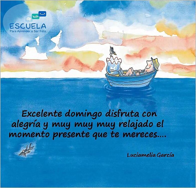 BUENOS DIAS. FELIZ DOMINGO
