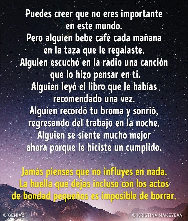 BUEN COMIENZO DE SEMANA