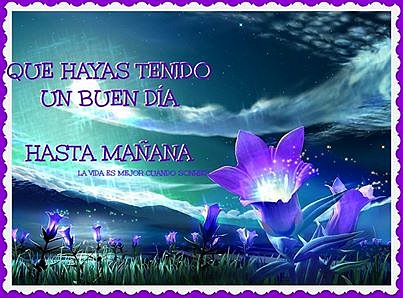 BUENAS NOCHES