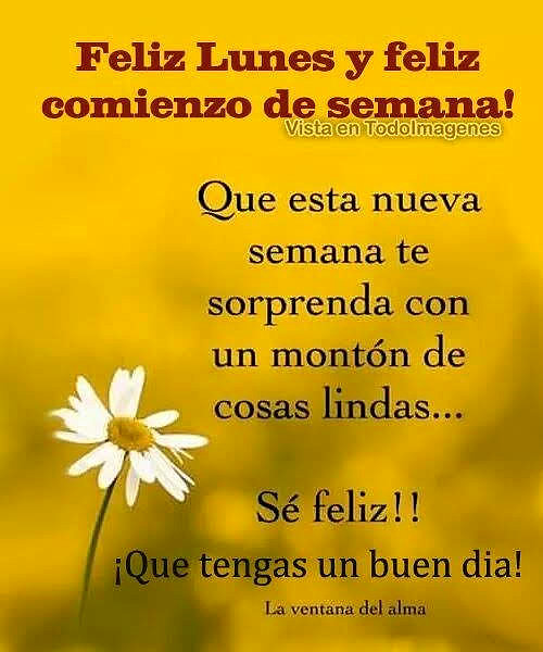 FELIZ LUNES