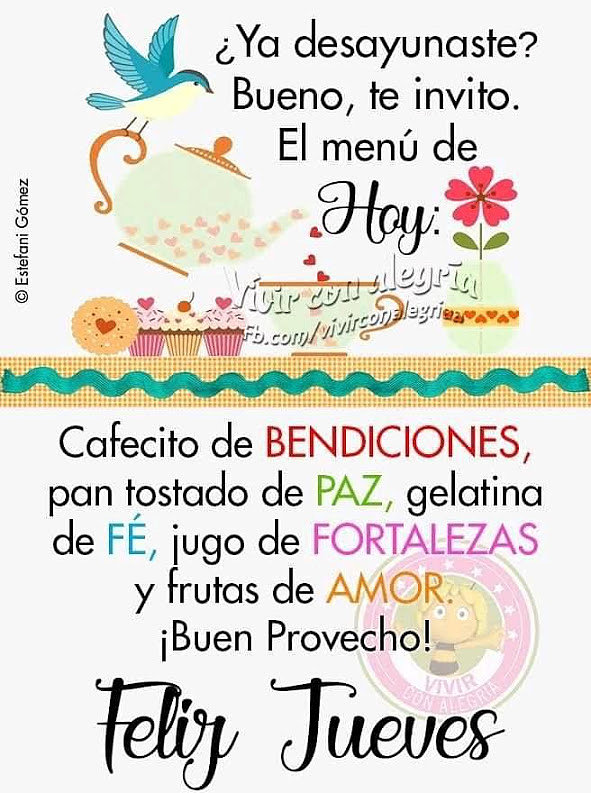 FELIZ JUEVES