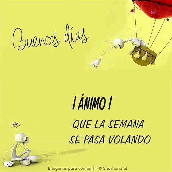 BUEN COMIENZO DE SEMANA