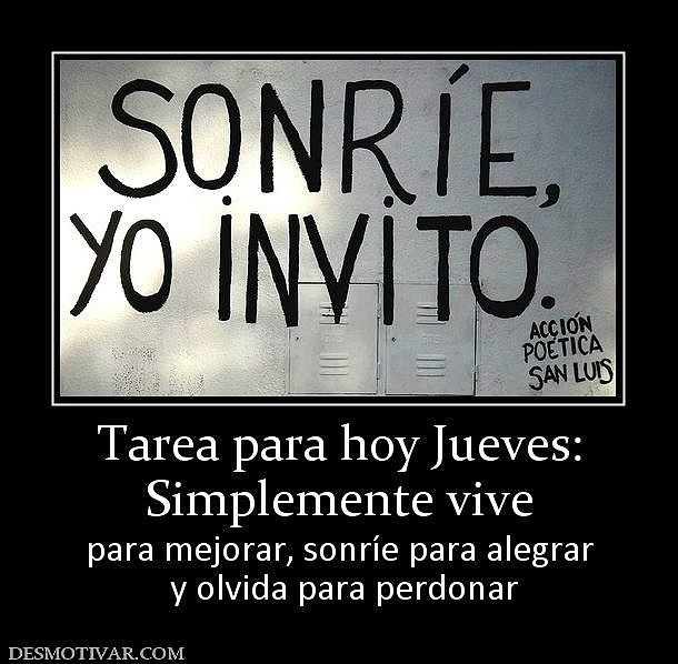 FELIZ JUEVES