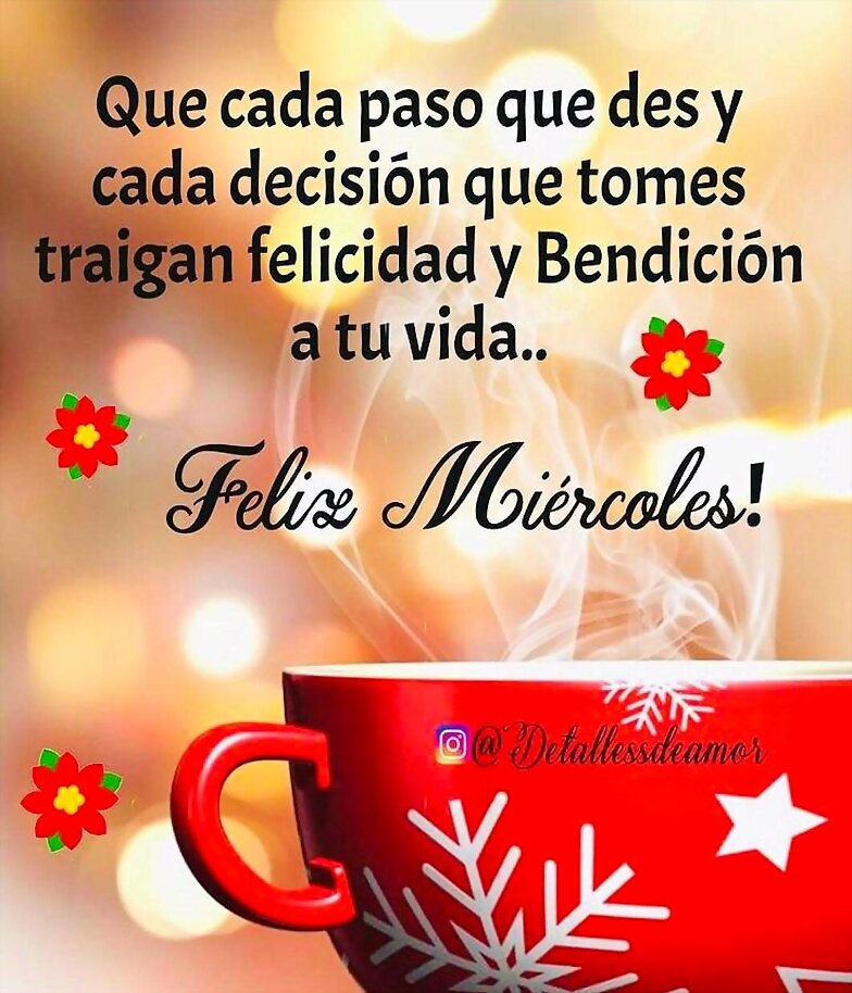 FELIZ MIERCOLES