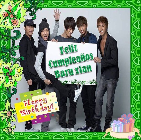 ^**^ FELIZ CUMPLE BARU XIAN XD