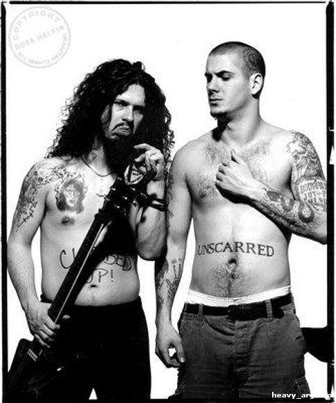 Dimebag Darrell y Phil Anselmo