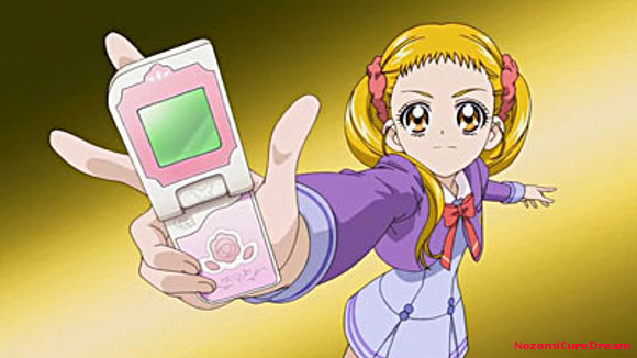 Urara a punto de transformarse en Cure Lemonade