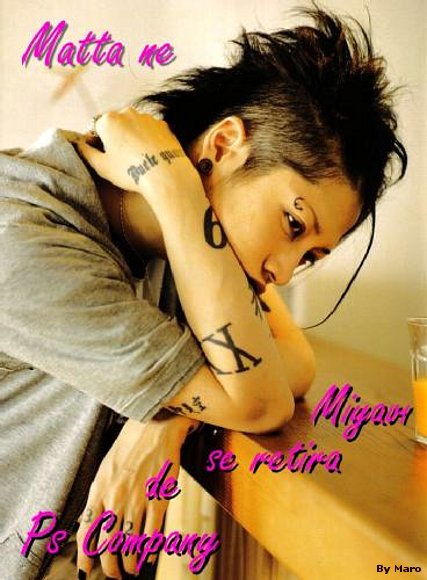 Miyavi se va!!! T.T