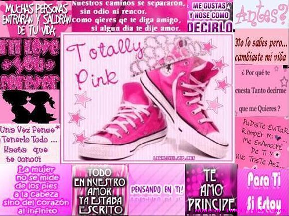 zapatitos rosa