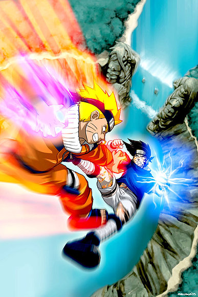 naruto vs sasuke