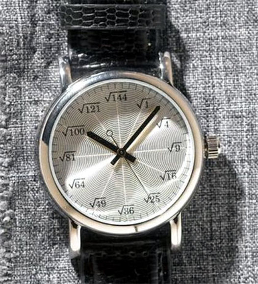 Reloj para matematicos.